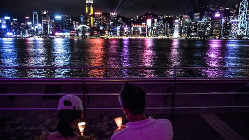 港版国安法通过后,香港可能将结束“一国两制”。(法新社)